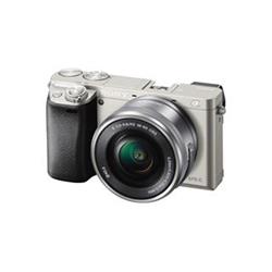 Sony Alpha A6000, stříbrná + objektiv 16–50mm ILCE6000LS.CEC - Digitální fotoaparáty - kompakty