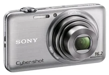 SONY DSC-WX7S kompakt Cyber-Shot stříbrrný 16.2MPix, 5x zoom, Full HD video, 3D snímání