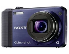 SONY DSCHX7VL kompakt Cyber-Shot 16.2MPix, 10x zoom - modrý