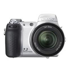 SONY kompakt DSC-H5/S Cyber-Shot 7.2Mpix, stříbrný, 12x zoom