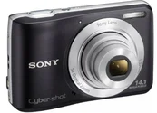 SONY kompakt DSC-S5000B, 14.1MPix, 5x zoom, 2,7" LCD, černý