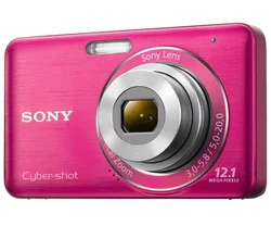 SONY kompakt DSC-W310P růžový, 12,1MPix, 4x zoom, 2,7" LCD, ISO 3200, Optický stabilizátor