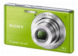 SONY kompakt DSC-W530 Cyber-Shot 14.1MPix, 4x zoom, stabilizátor - zelený