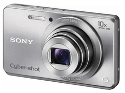 SONY kompakt DSC-W690R, 16.1MPix, 10x zoom, 3" LCD, HD video, stříbrný, iS
