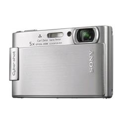 SONY kompakt DSCT200S.CEE9 Cyber-Shot 8.1MPix, stříbrný, 5x zoom, stabilizátor