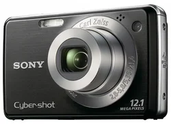 SONY kompakt DSCW210BE9 Cyber-Shot 12,1MPix, černý, 4x zoom, stabilizátor