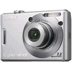 SONY kompakt DSCW35 Cyber-Shot 7.2Mpix, stříbrný, 3x zoom