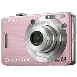 SONY kompakt DSCW55P Cyber-Shot 7.2Mpix, růžový, 3x zoom