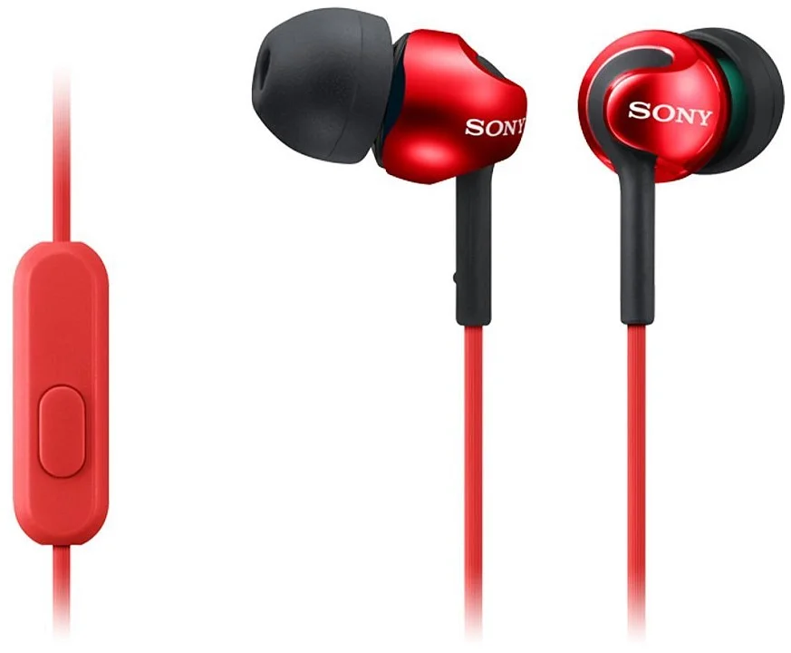 Sony MDR-EX110AP, červená MDREX110APR.CE7
