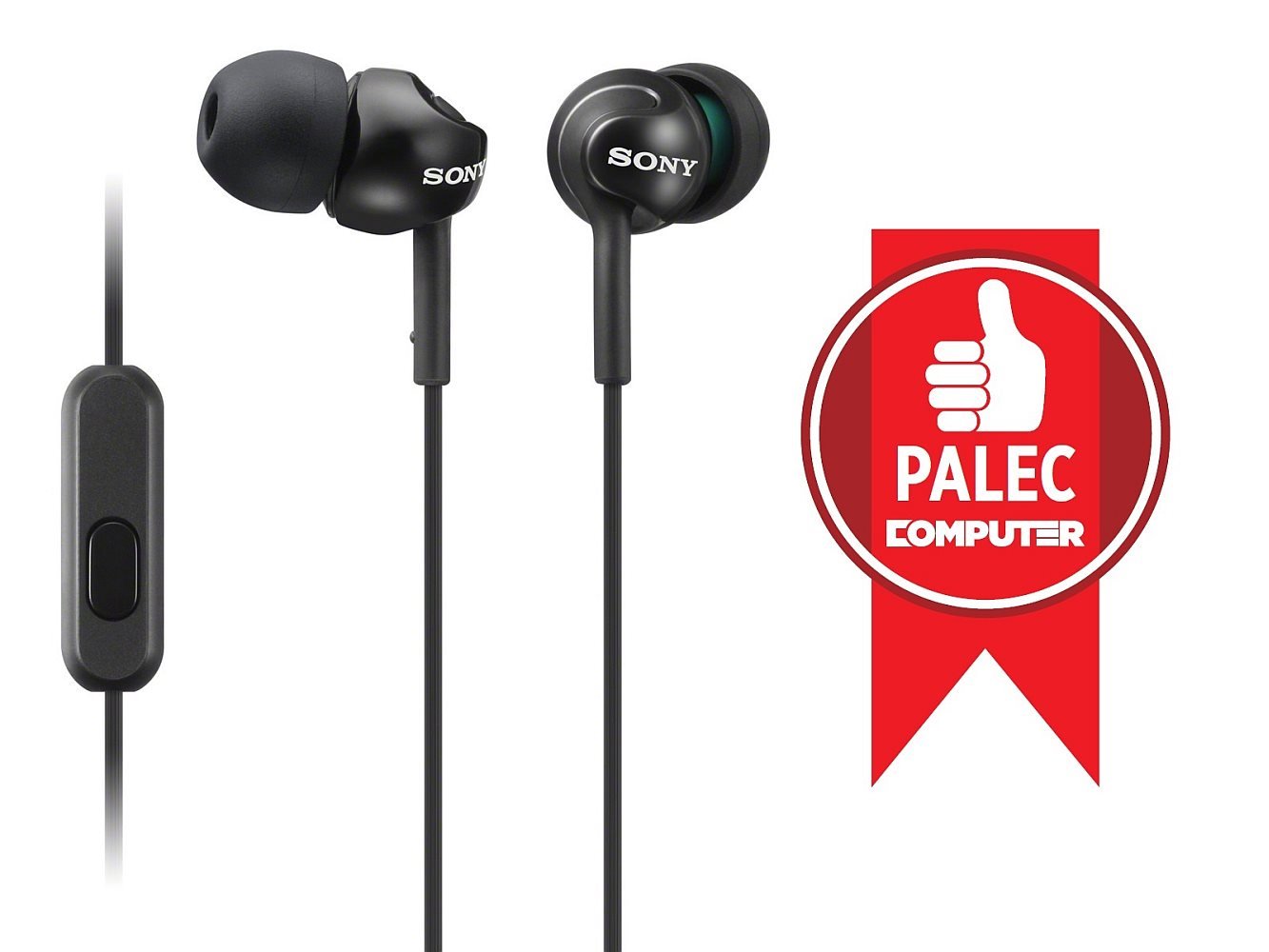 Sony MDR-EX110AP, čierna MDREX110APB.CE7