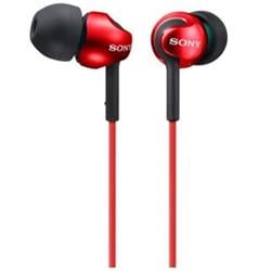 Sony MDR-EX110LP, červená MDREX110LPR.AE - Sluchátka