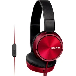 Sony MDR-ZX310AP, červená
