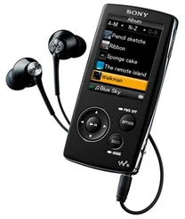 SONY NWZA818B.CEV video MP3 walkman, 8GB - černý