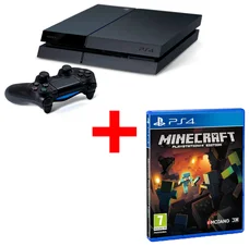 Sony PlayStation 4 500GB černá + Minecraft