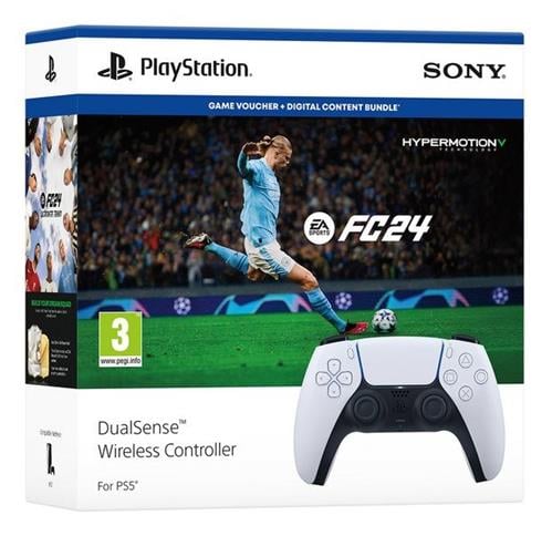 Sony PS5 Bezdrátový ovladač DualSense + EA Sports FC 24