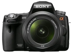 SONY SLTA55VL zrcadlovka 16.2MPix + 18-55mm