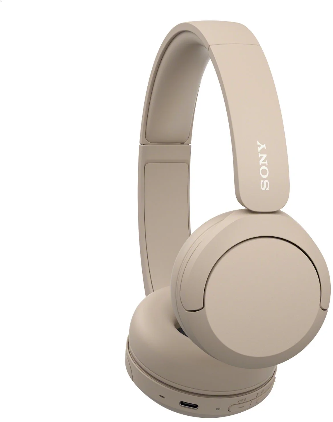 Sony WH-CH520, béžová, model 2023