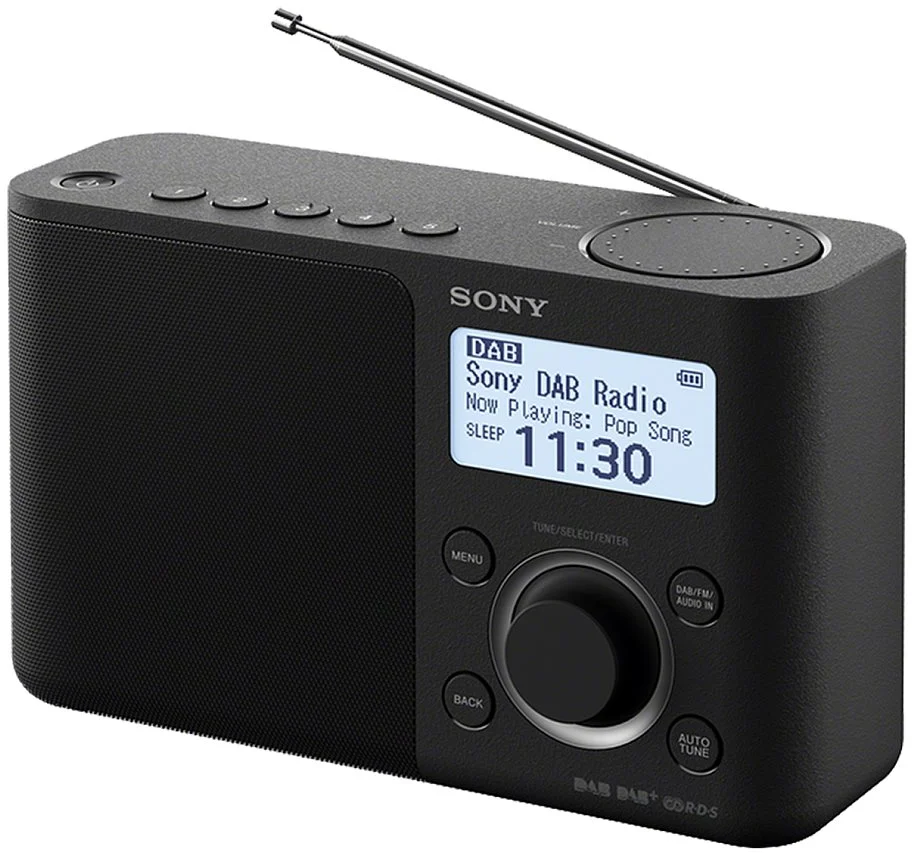 Sony XDR-S61D, čierna