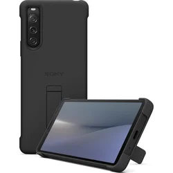Sony Xperia Stand Cover pre Xperia 10 V 5G čierny