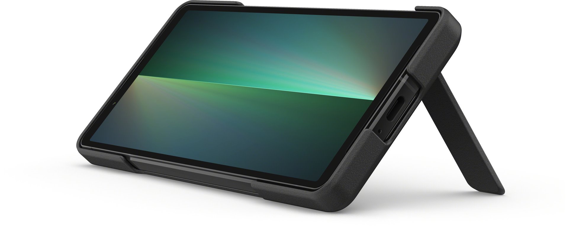 Sony Xperia Stand Cover pro Xperia 5 V 5G černý