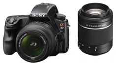 SONY zrcadlovka SLT-A37Y - 16,1 MP, S objektivy SAL-1855 a SAL-55200