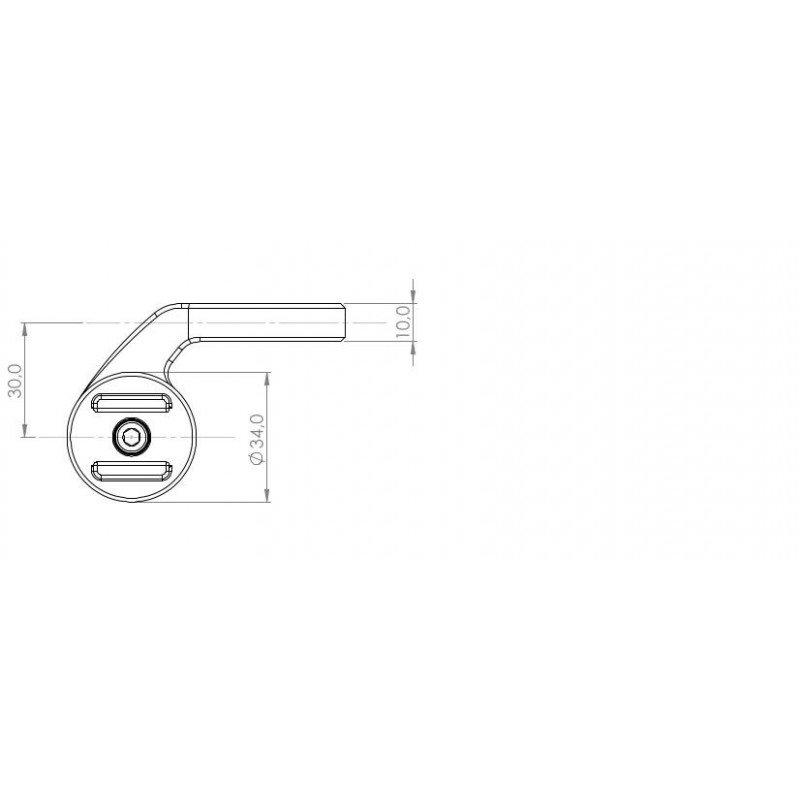 SP Connect Handlebar Mount Pro MTB, SPC/SPC+ 53246 čierna