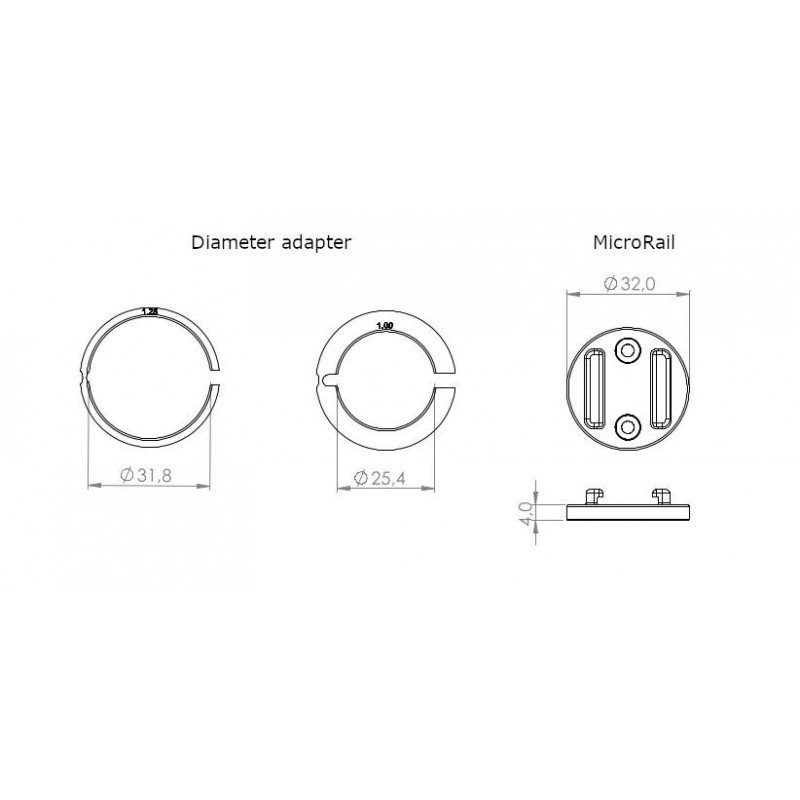 SP Connect Handlebar Mount Pro MTB, SPC/SPC+ 53246 čierna
