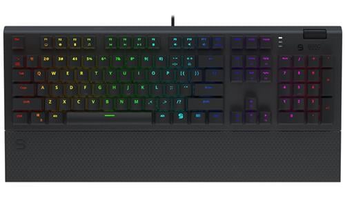 SPC Gear GK650K Omnis / mechanická / Kailh Blue / RGB / kompaktní / US layout / USB