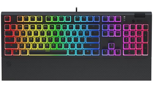 SPC Gear GK650K Omnis Pudding Edition / mechanická / Kailh Brown / RGB / kompaktní / US layout / USB