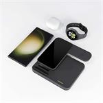 Spello 3in1 Wireless Charging Stand for Samsung - černá