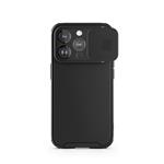 Spello Durable Magnetic Case with Protective Cam Slider iPhone 15 Plus - černá