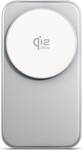Spello ForceBase SF50b | Qi2 25 W | bezdrôtová nabíjacia stanica 3 v 1 | strieborná | skladací a kompaktný dizajn