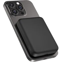 Spello ForcePack 5000mAh magnetická bezdrôtová powerbanka Bank SM31 - čierna