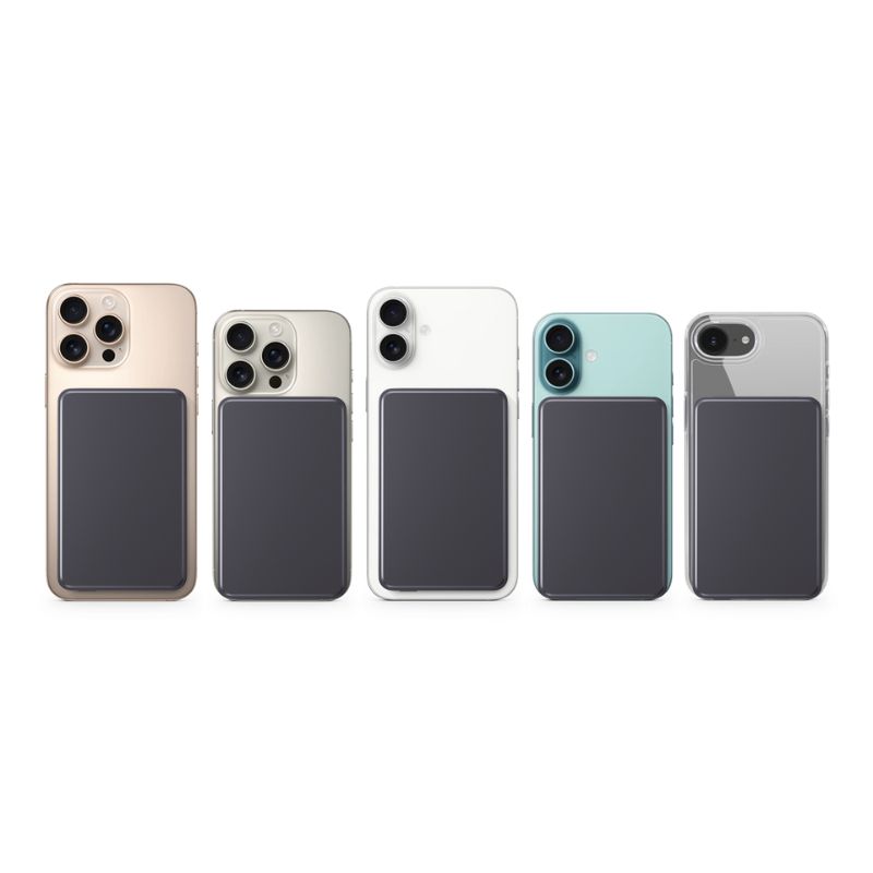 Spello ForcePack Alu 10000mAh magnetická bezdrôtová powerbanka SM71 - vesmírne sivá