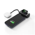 Spello ForcePack Mini 2in1 5000mAh power banka | s nabíjením hodinek, skládacím USB-C a Lightning SP09 | vesmírně šedá