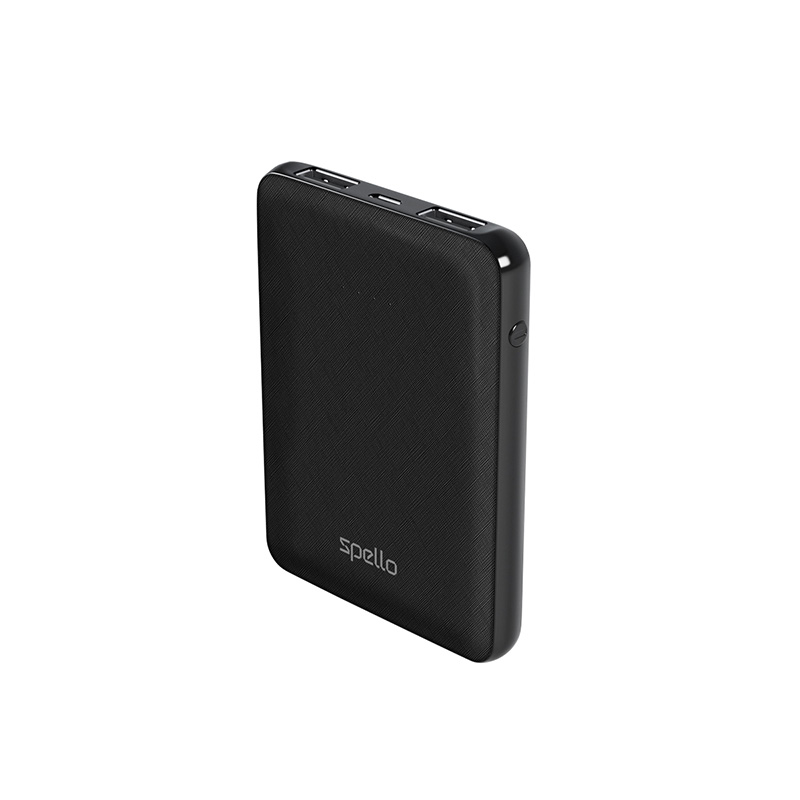 Spello Pocket powerbank - 5000 mAh - čierna