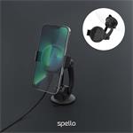 Spello Wireless Car Charger - černá