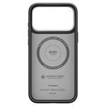Spigen Enzo Aramid T, čierna strieborná - iPhone 17 Pro