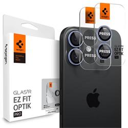Spigen Glass tR EZ Fit Optik Pro 2 Pack, blue - iPhone 17