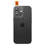 Spigen Glass tR EZ Fit Optik Pro 2 Pack, strieborná - iPhone 17
