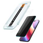 Spigen Glass tR EZ Fit (Privacy) 2 Pack, transparency - iPhone Air