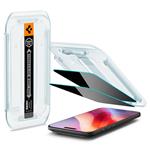 Spigen Glass tR EZ Fit (Privacy) 2 Pack, transparency - iPhone Air