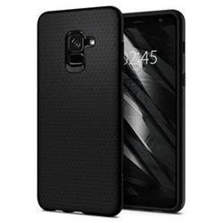 SPIGEN Liquid Air, matte black - Galaxy A8(2018)