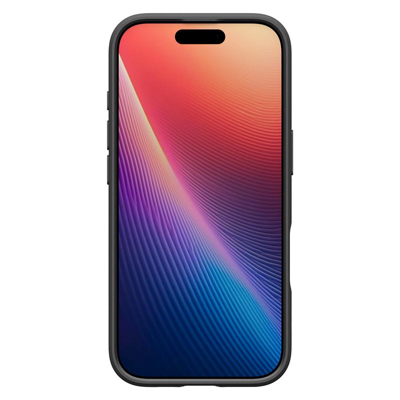 Spigen Liquid Air, matte black - iPhone 17