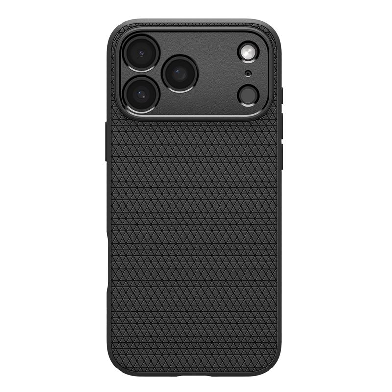 Spigen Liquid Air, matte black - iPhone 17 Pro
