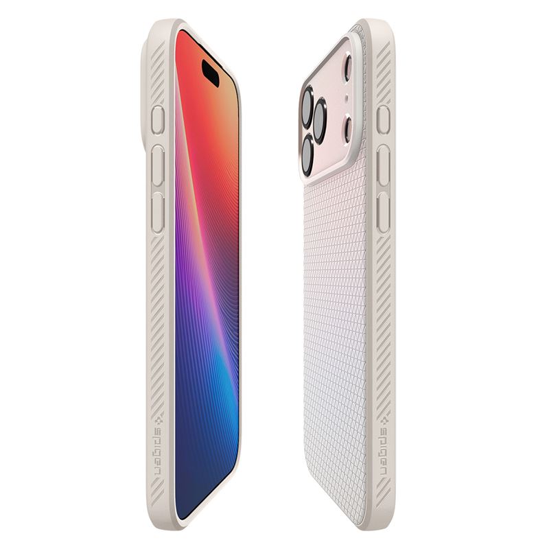 Spigen Liquid Air, natural titanium - iPhone 17 Pro Max