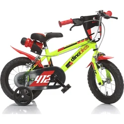 Športový bicykel Dino 12" žiarivo žltý