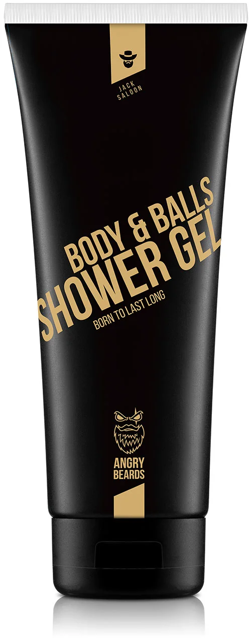 Sprchový gél Angry Beards Jack Saloon 230 ml