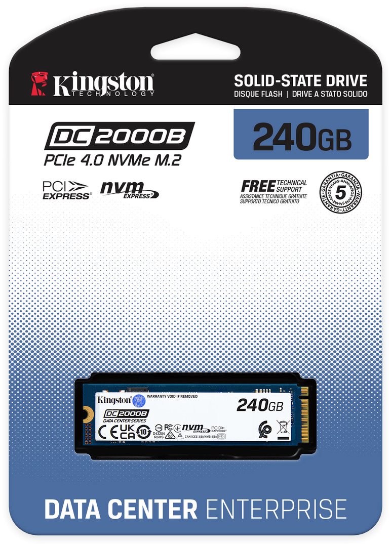 SSD disk Kingston DC2000B 240GB NVMe Enterprise