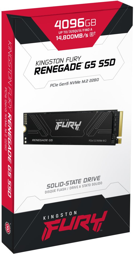 SSD disk Kingston Fury Renegade G5 1TB NVMe
